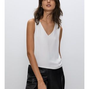 Babaton Murphy Blouse in burgundy